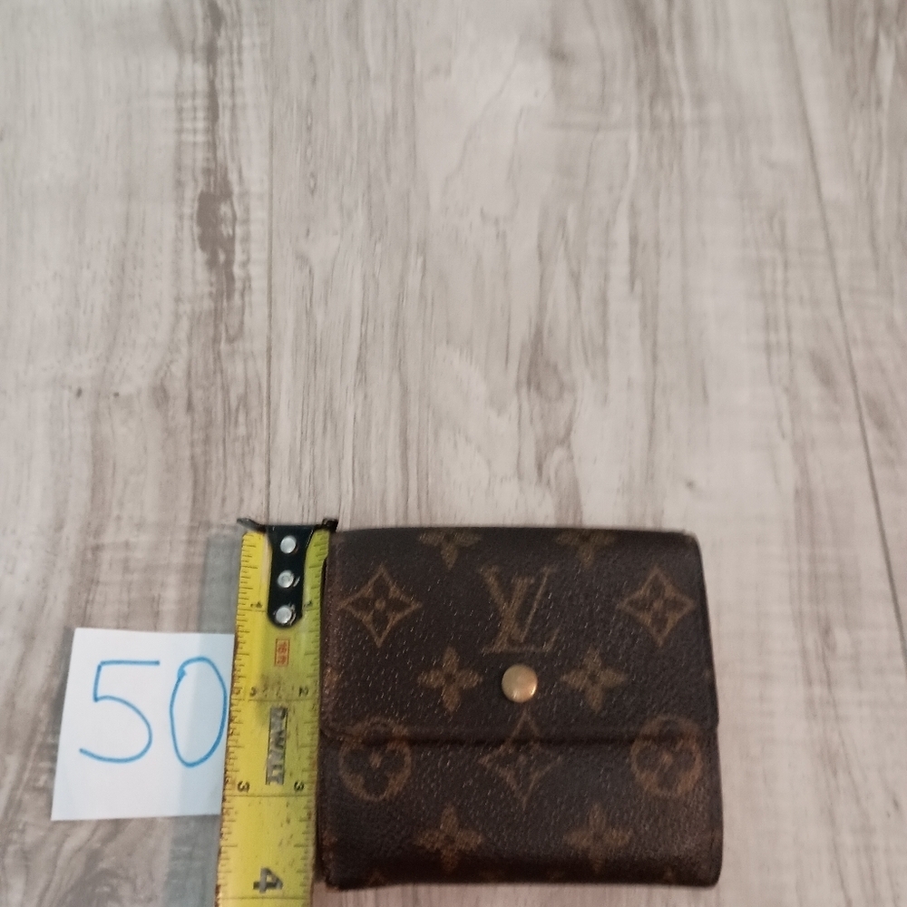 Authentic LOUIS VUITTON Monogram Portefeuille Elise Wallet - Picture 15 of 15